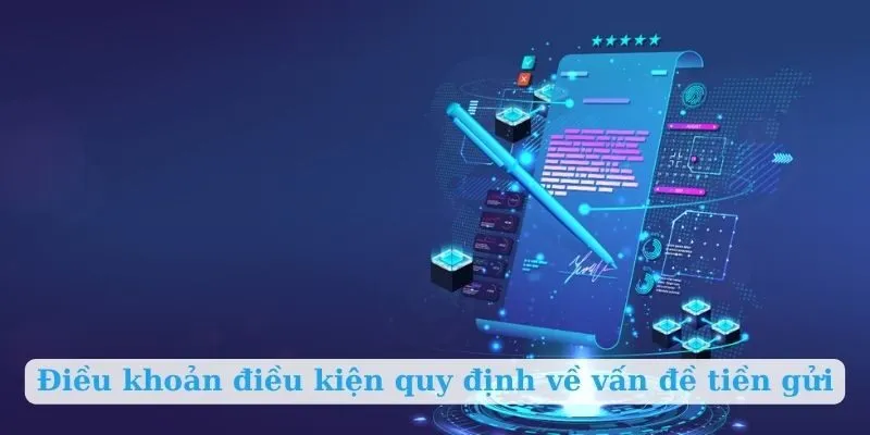 Điều khoản điều kiện quy định về vấn đề tiền gửi